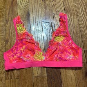 NWT Victoria’s Secret PINK Lace Plunge Bralette Size M